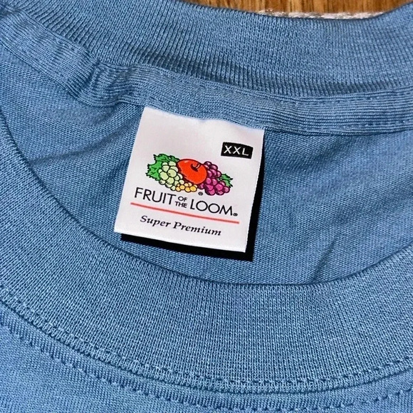 TIT mouse bird Graphic Antarctica Short Sleeve TShirt 2XL Fruit of The Loom - Picture 3 of 3